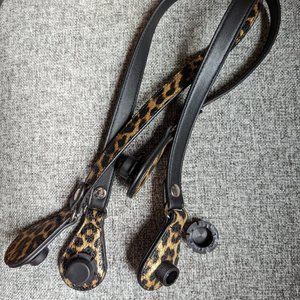 Long Leopard Print Handles for O bag